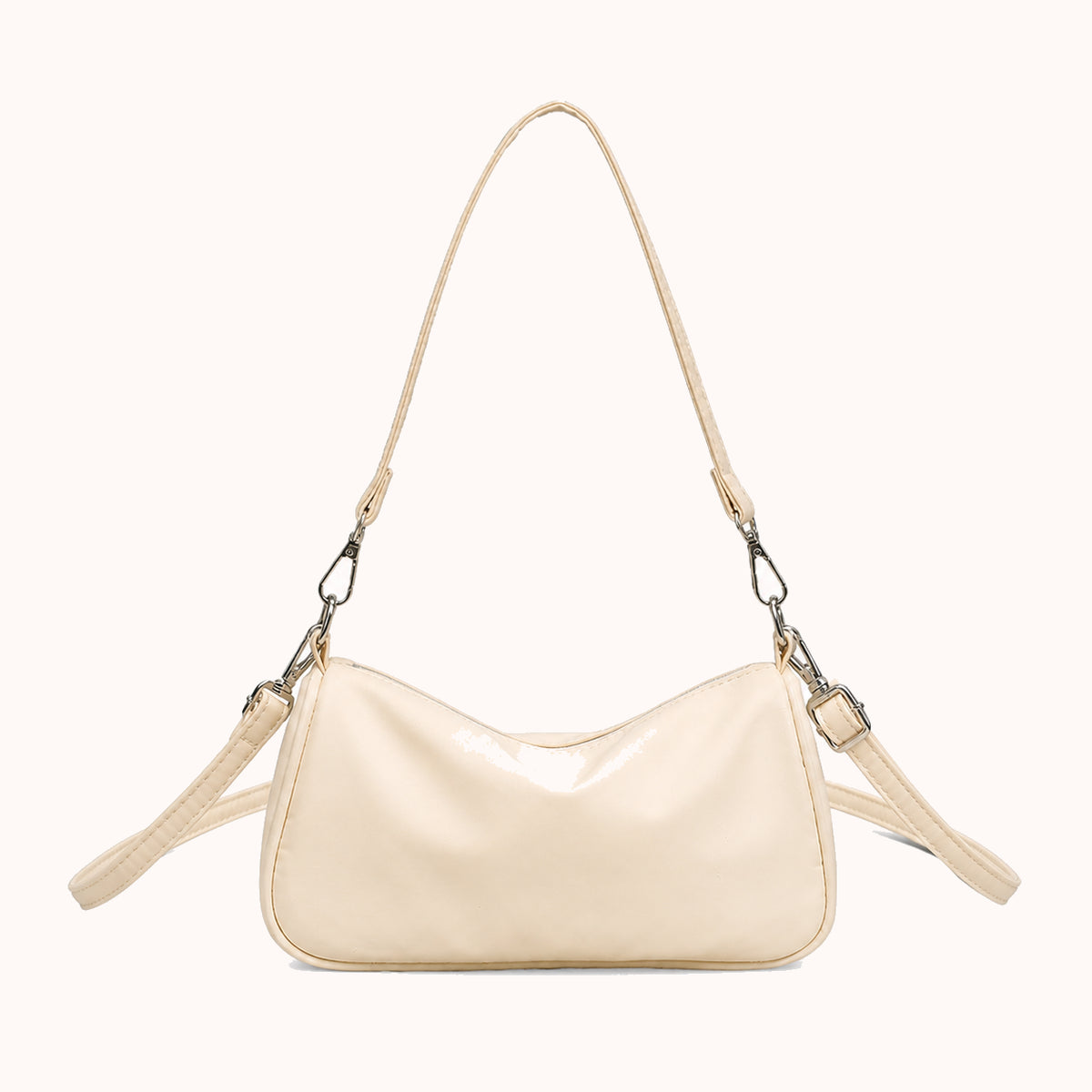 ARIPPULA FEF9F6 | butter-crescent-bag | front variant | 001__butter-crescent-bag__cream-front.webp