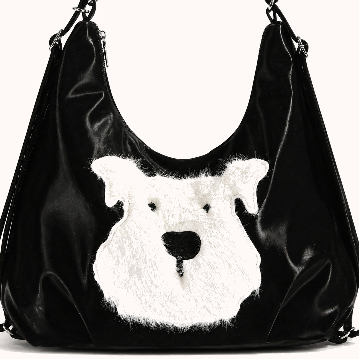 ARIPPULA FEF9F6 | terrier-patent-shoulder-bag | close quality | 026__terrier-patent-shoulder-bag__close-quality.webp