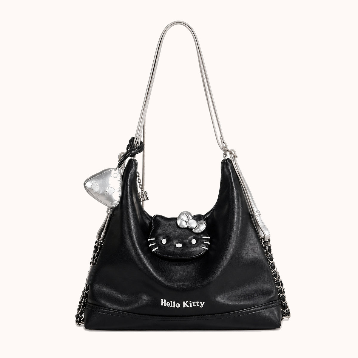 ARIPPULA FEF9F6 | kitty-smooth-shoulder-bag | close quality | 059__kitty-smooth-shoulder-bag__black-large__front.webp