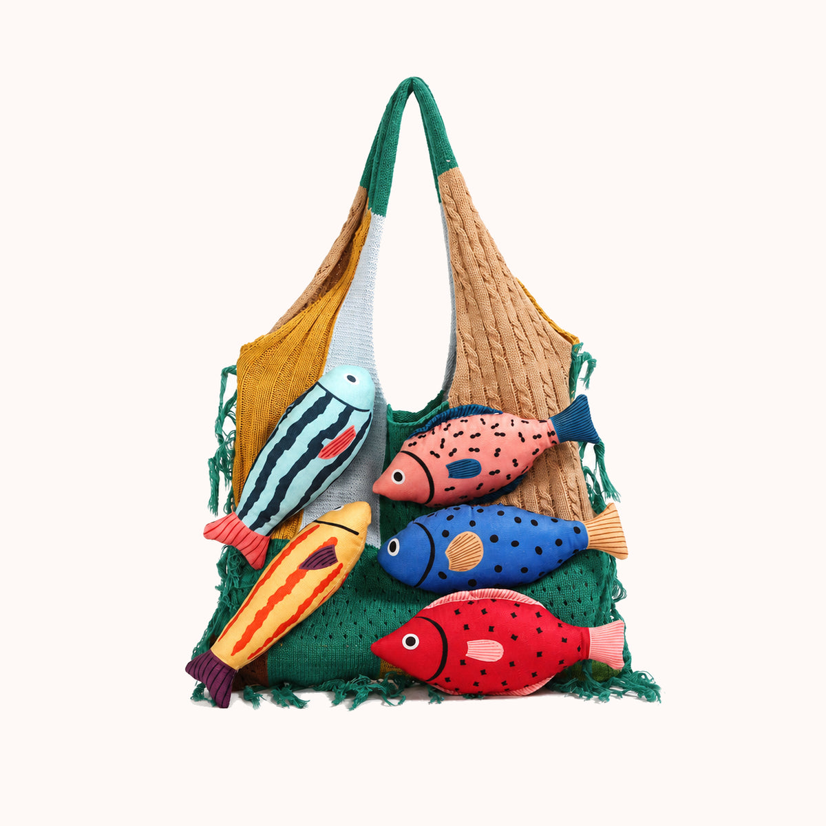ARIPPULA FEF9F6 | shoal-knit-tote | close quality | 089__shoal-knit-tote__green__front.webp