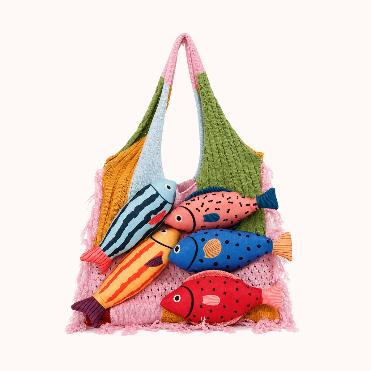 ARIPPULA FEF9F6 | shoal-knit-tote | close quality | 090__shoal-knit-tote__blush-green__front.webp