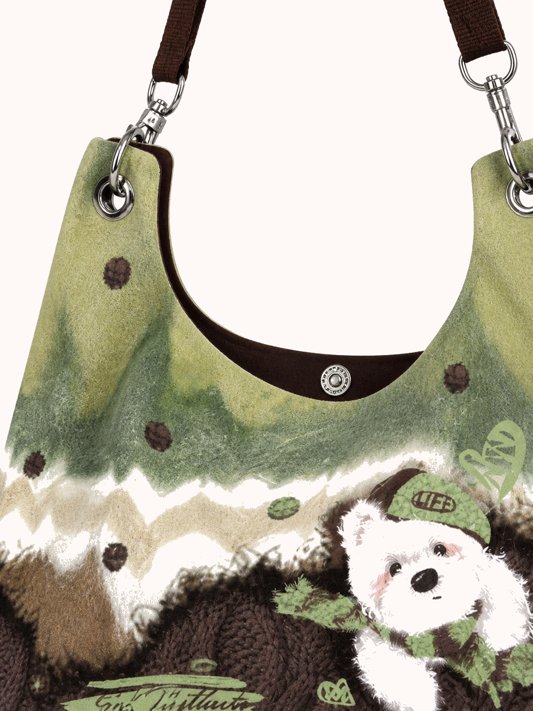 Material and stitching detail