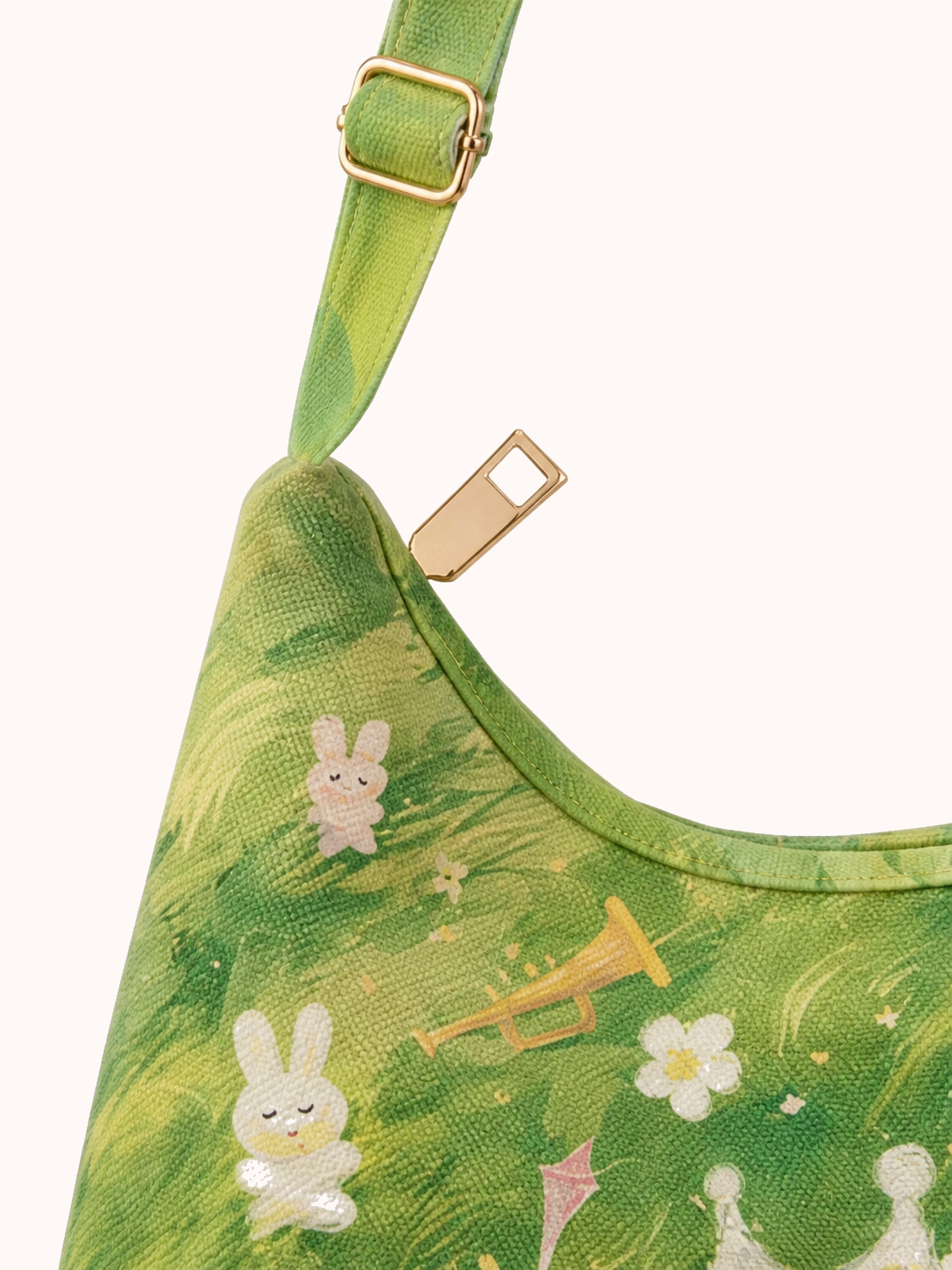 Material and stitching detail