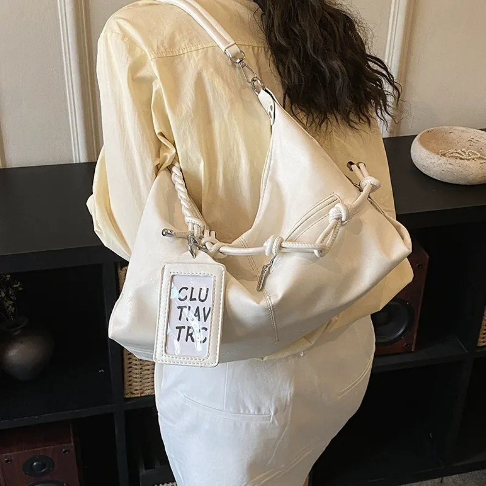 Viresta Knotted Shoulder Bag