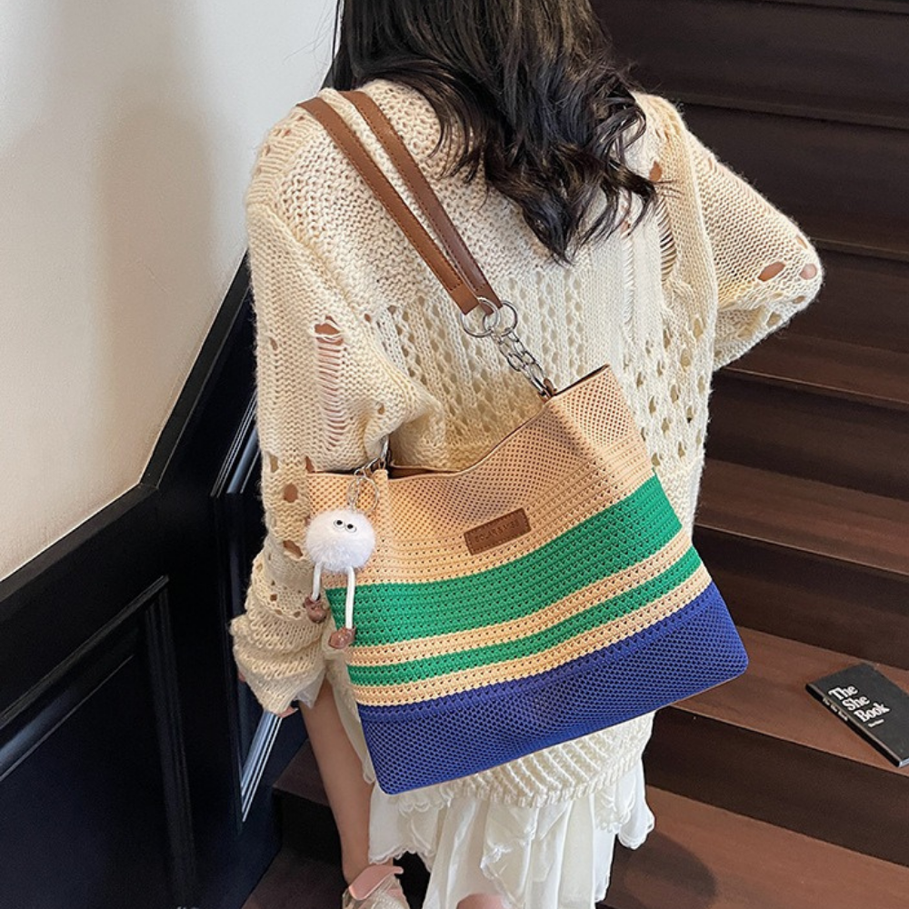 Vivelle Woven Tote Bag