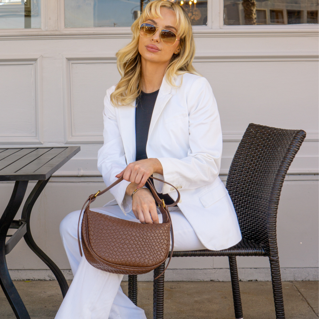 Cynha Vegan Leather Crossbody Bag