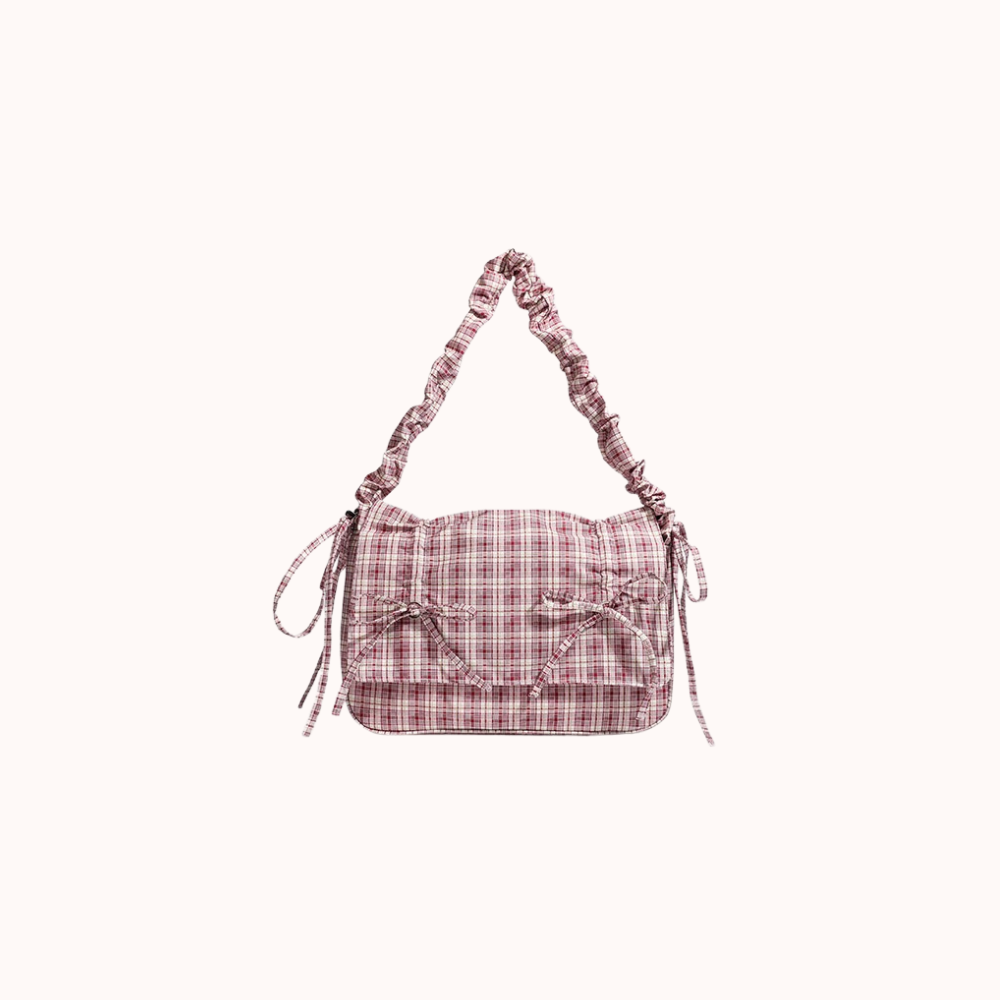 Quivara Plaid Shoulder Bag