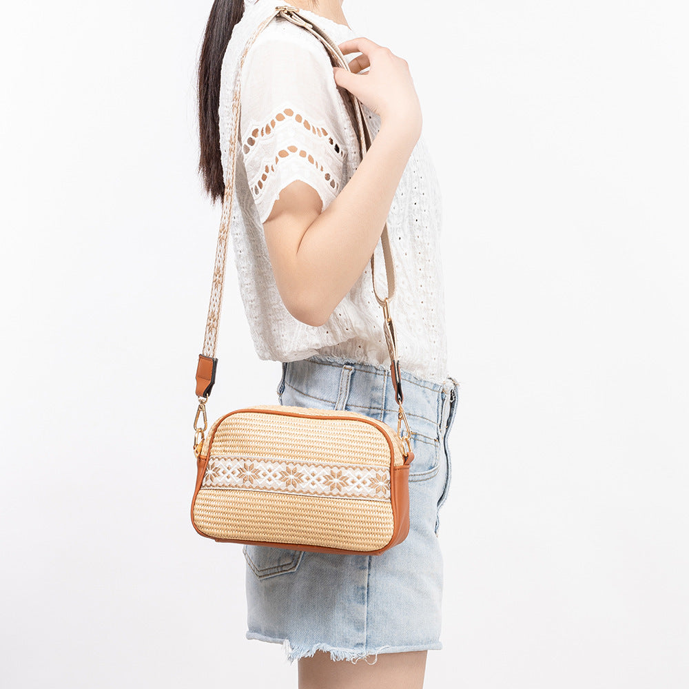 Daphne Vegan Leather Crossbody Bag