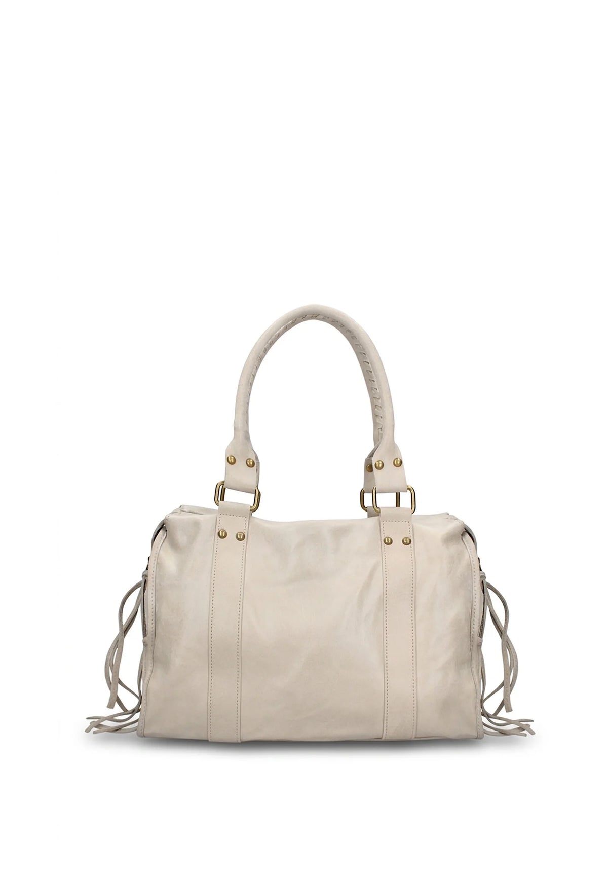 Throttle Studded Top-Handle Bag