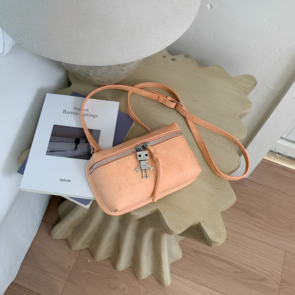 Tinnia Robot Charm Crossbody Bag