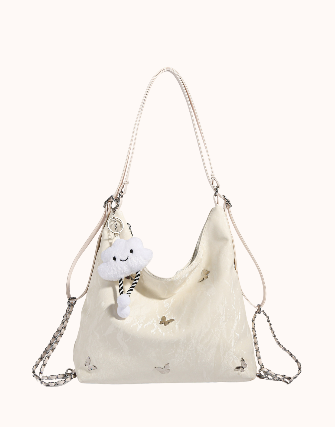 Nebula Studded Shoulder Bag