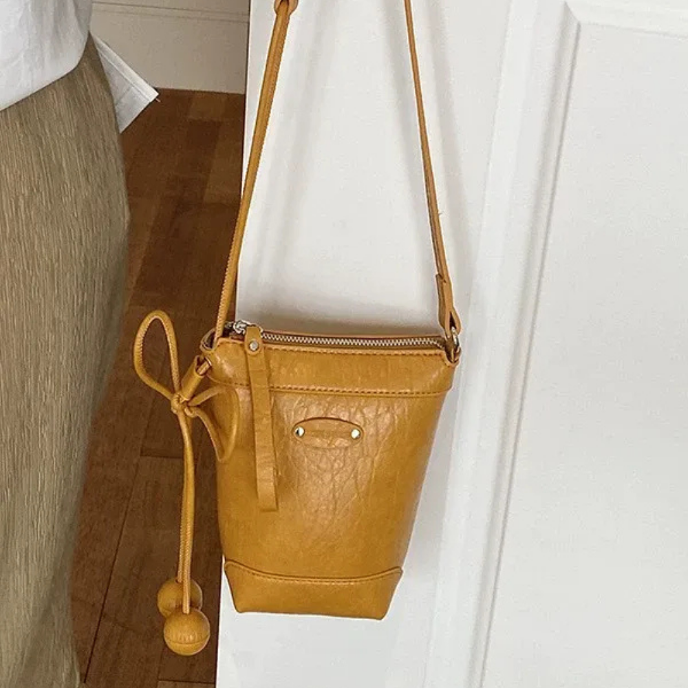 Safrina Charm Bucket Bag