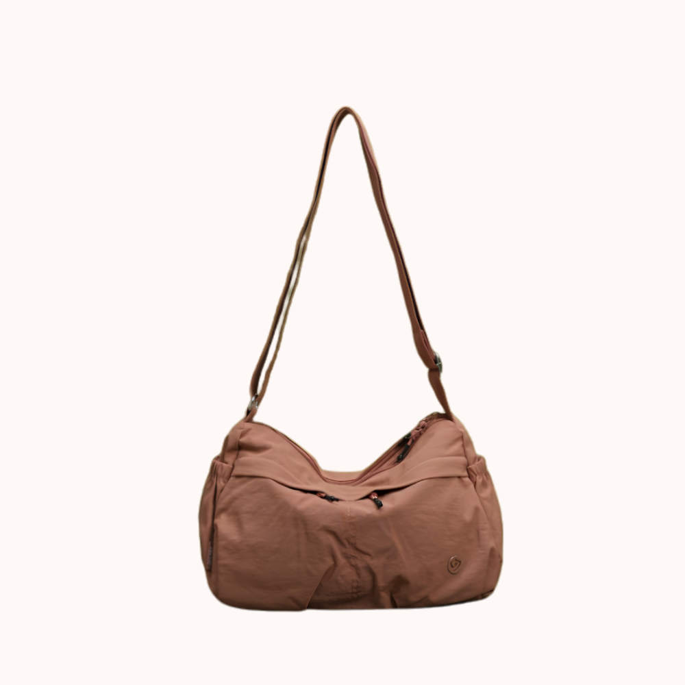 Fabria Ruched Shoulder Bag