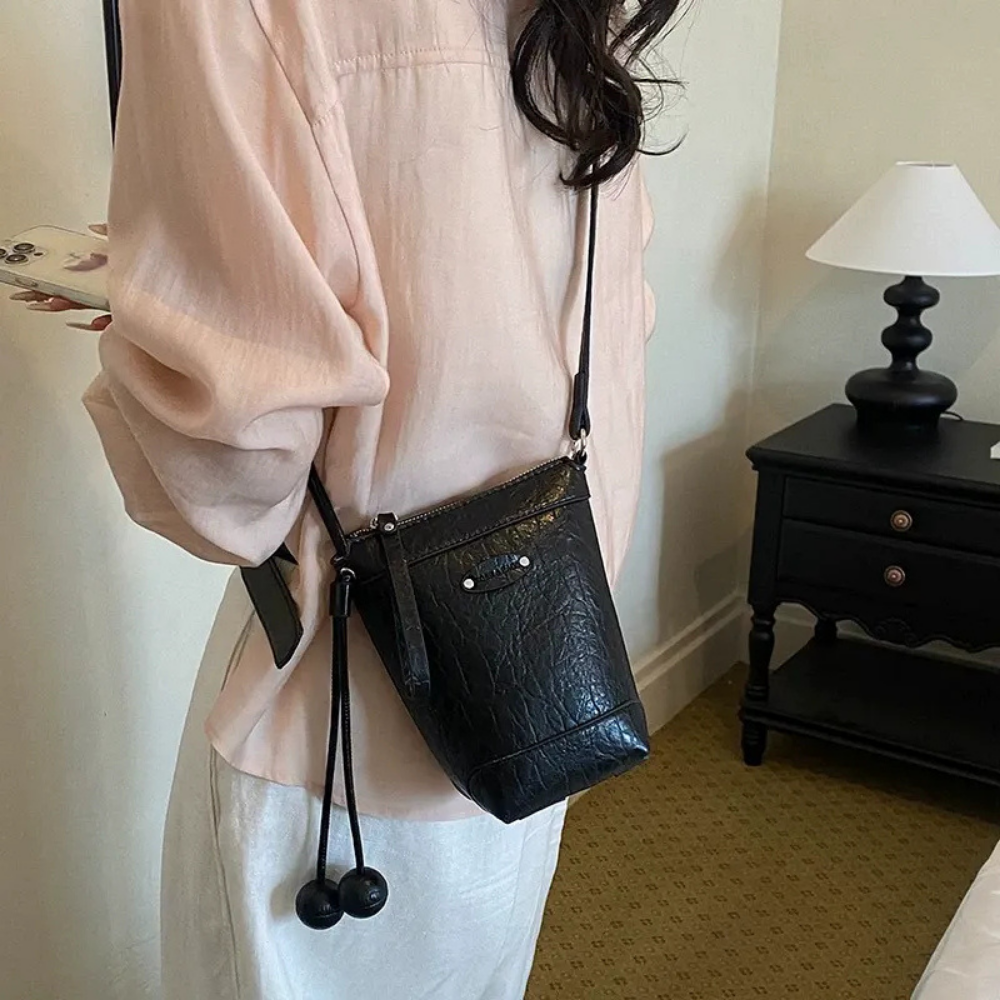 Safrina Charm Bucket Bag