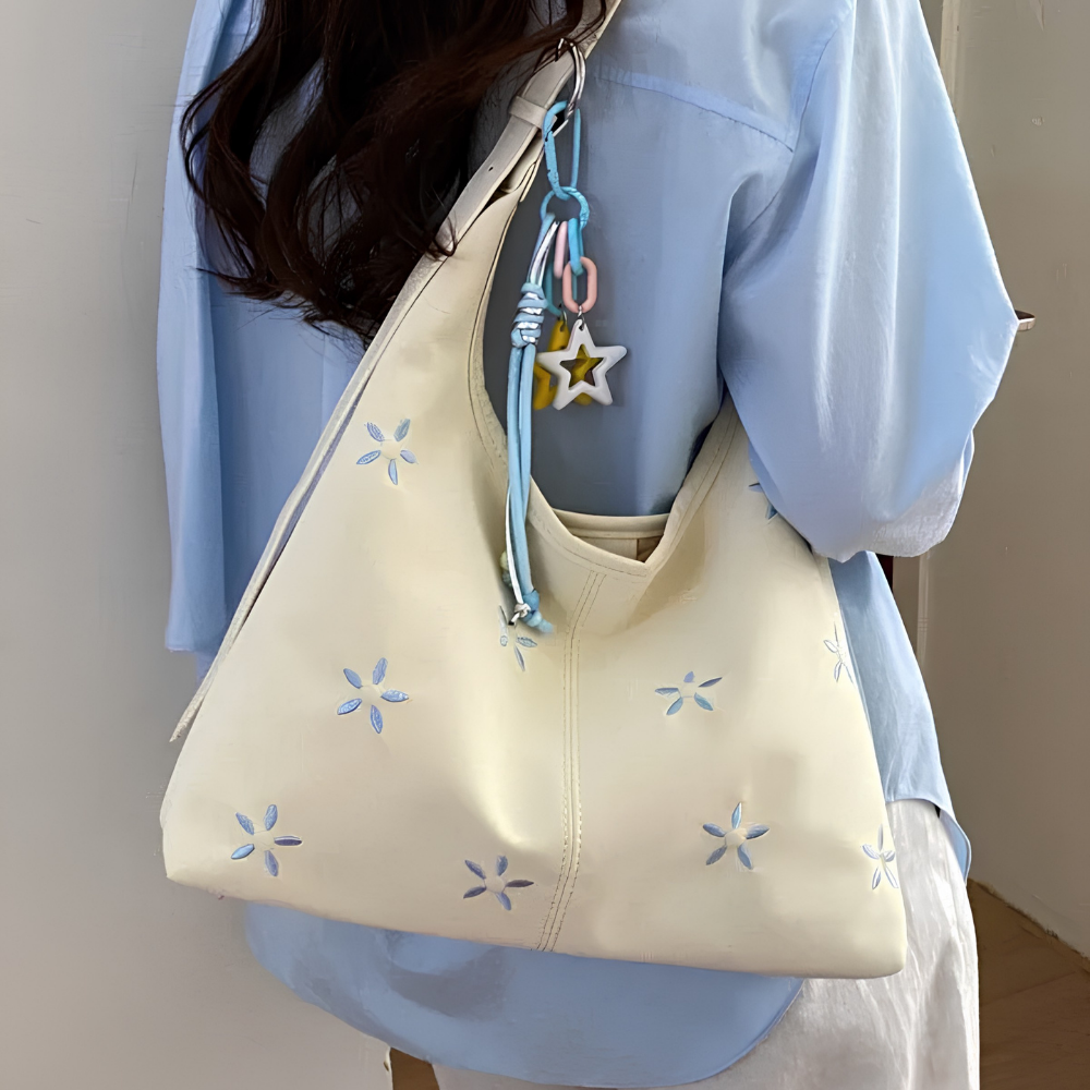 Violette Floral Bucket Bag