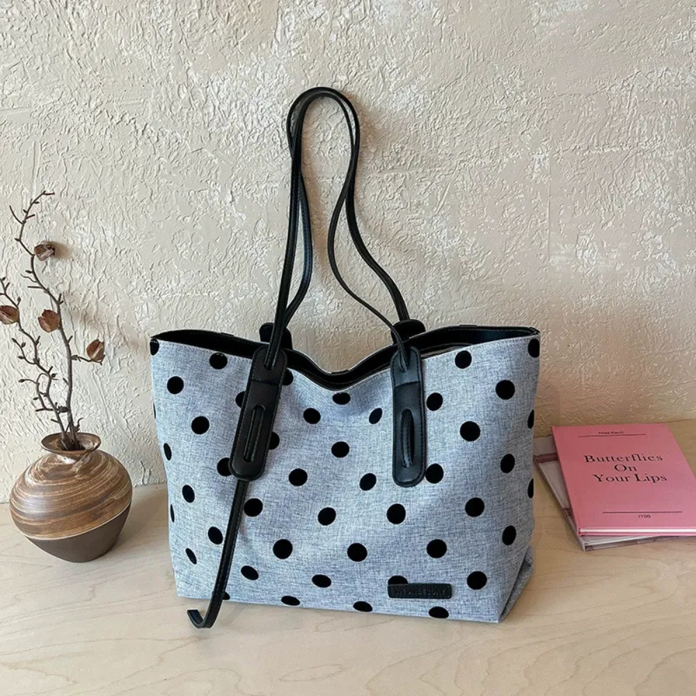 Pavetta Polka Dot Tote Bag