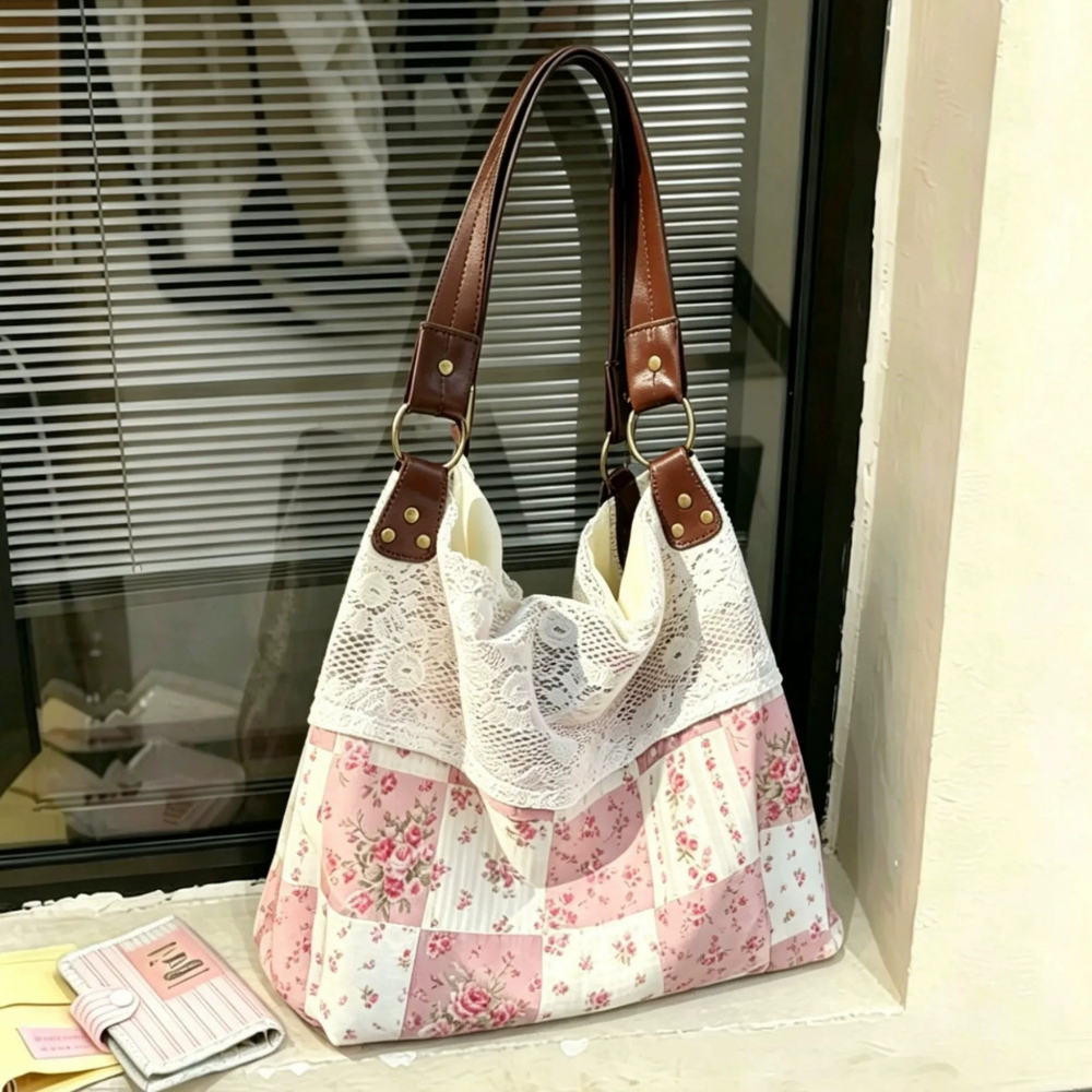 Nivoria Polka Dot Shoulder Bag