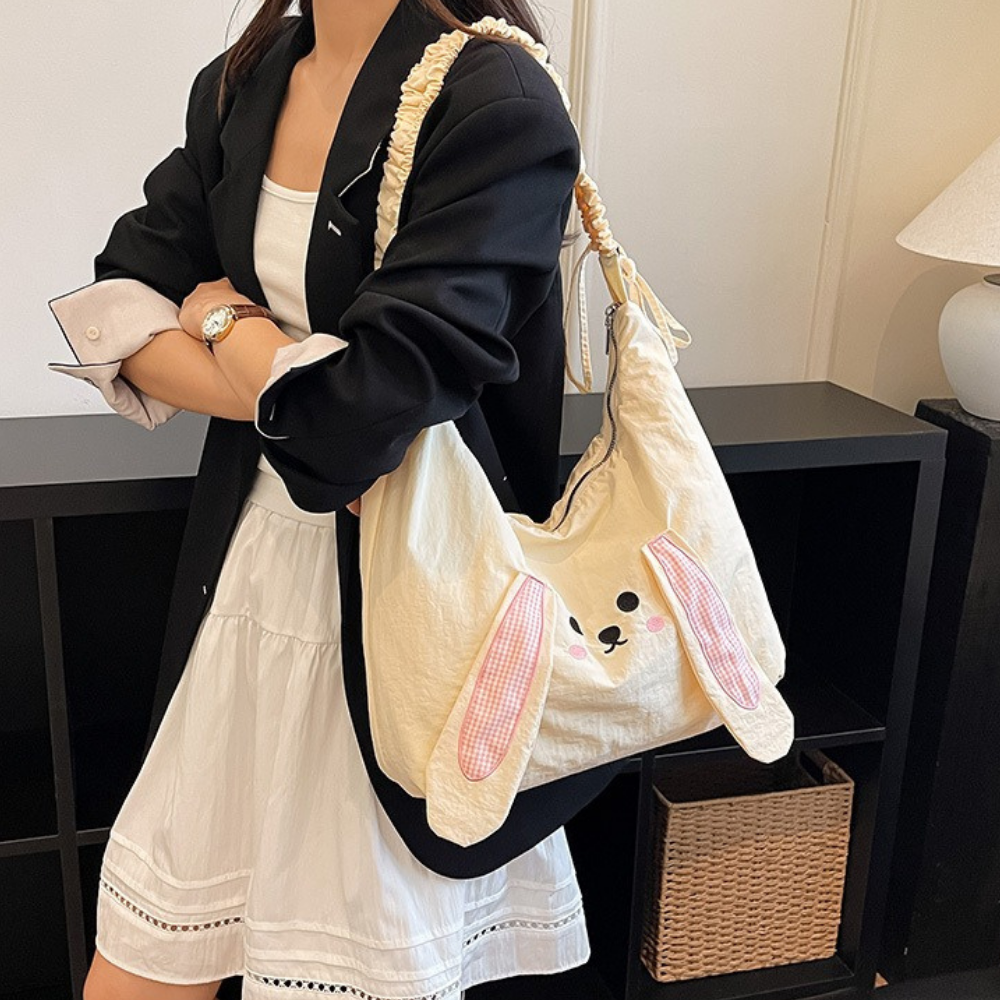 Poppira Bunny Tote Bag