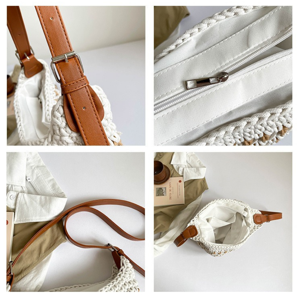 Briselia Woven Shoulder Bag