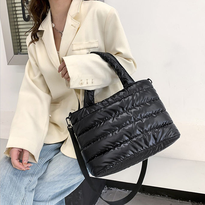 Caprice Vegan Leather Tote Bag