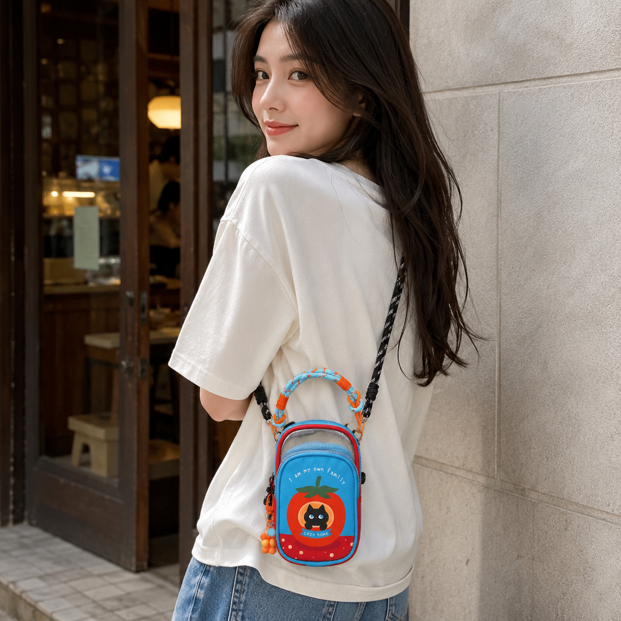 Kivoria Cartoon Mini Phone Bag