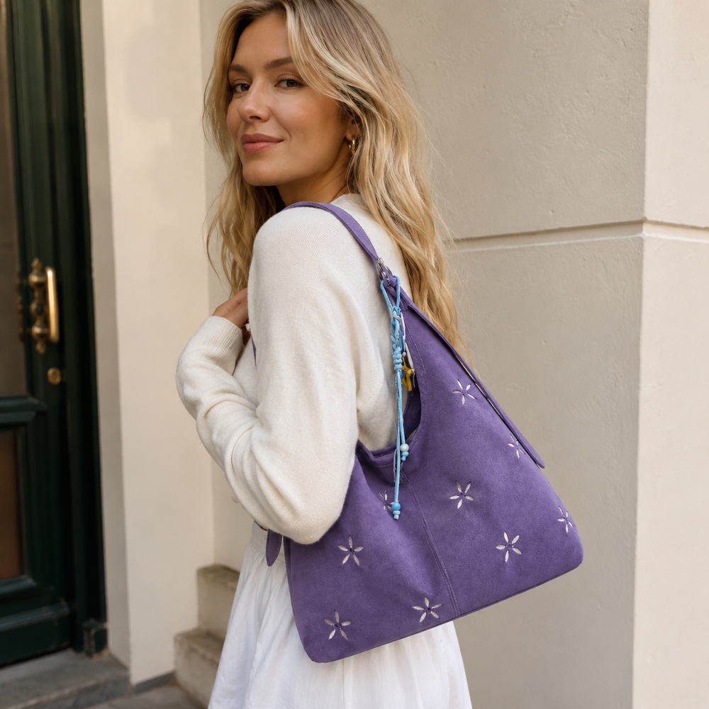 Violette Floral Bucket Bag