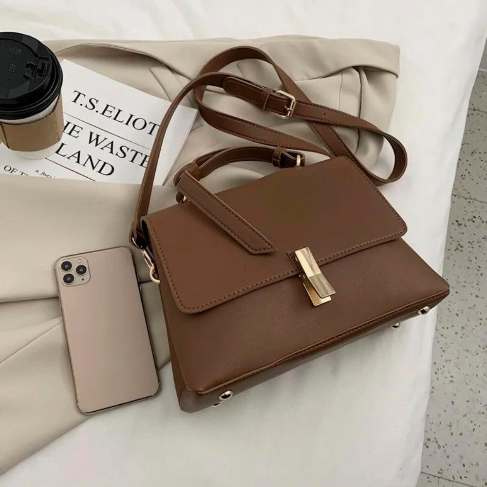 Orlah Vegan Leather Crossbody Bag