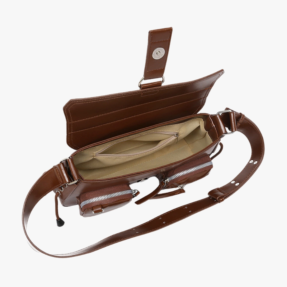 Nauma Vegan Leather Crossbody Bag