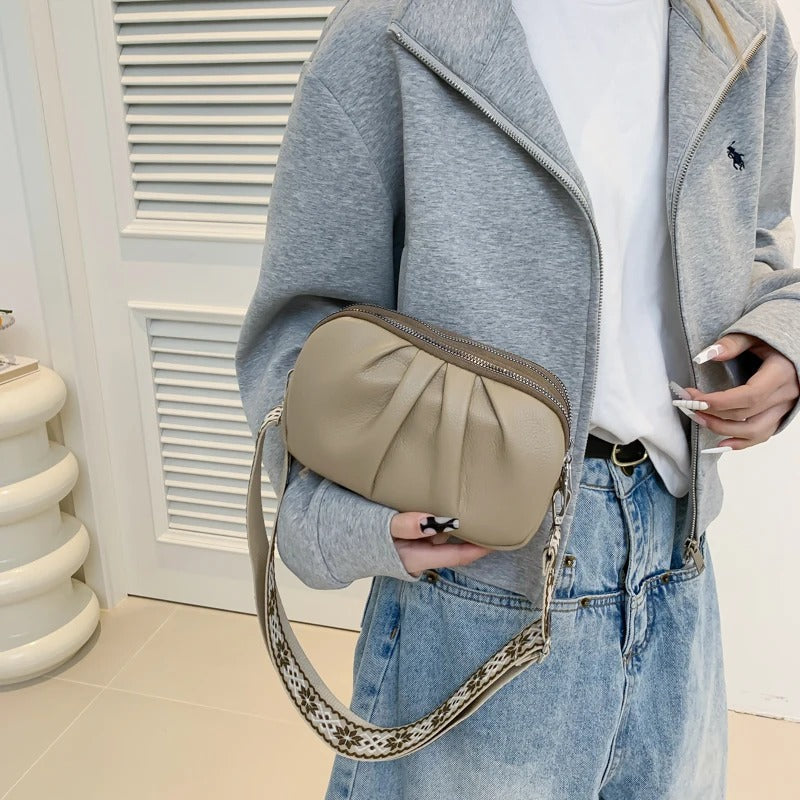 Saméria Vegan Leather Crossbody Bag