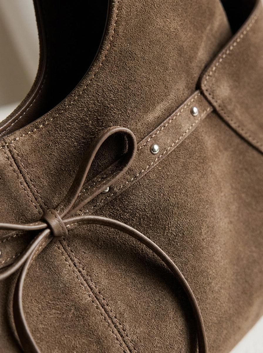 Chai Suede Shoulder Bag