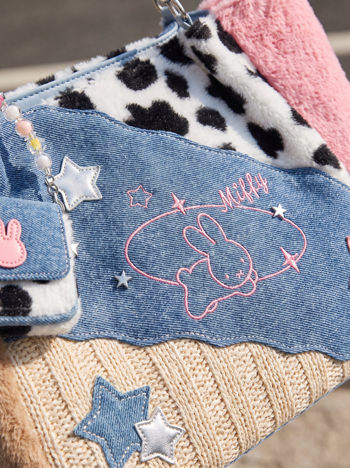 Jigsaw Denim Shoulder Bag