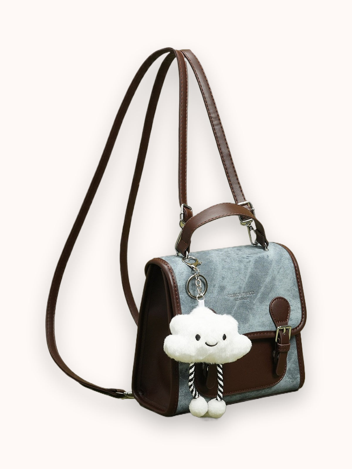 Minimochila de mezclilla Halo
