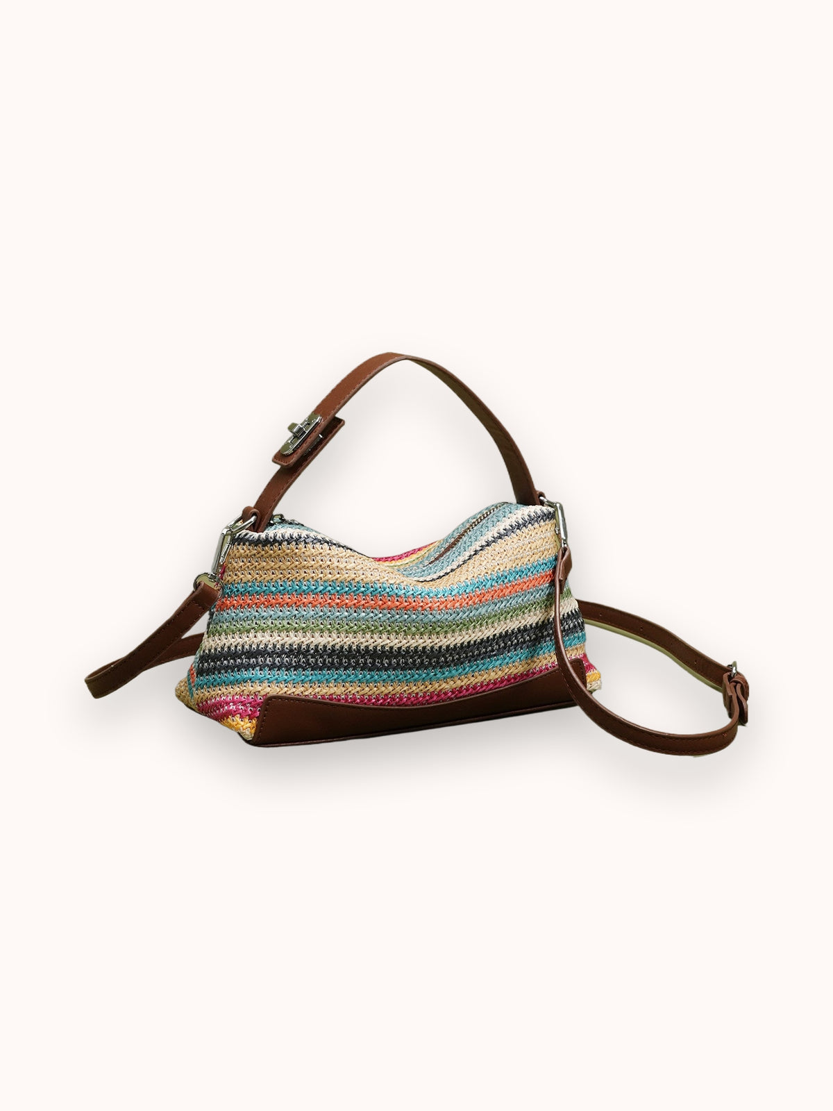 Borsa a spalla intrecciata Carnival