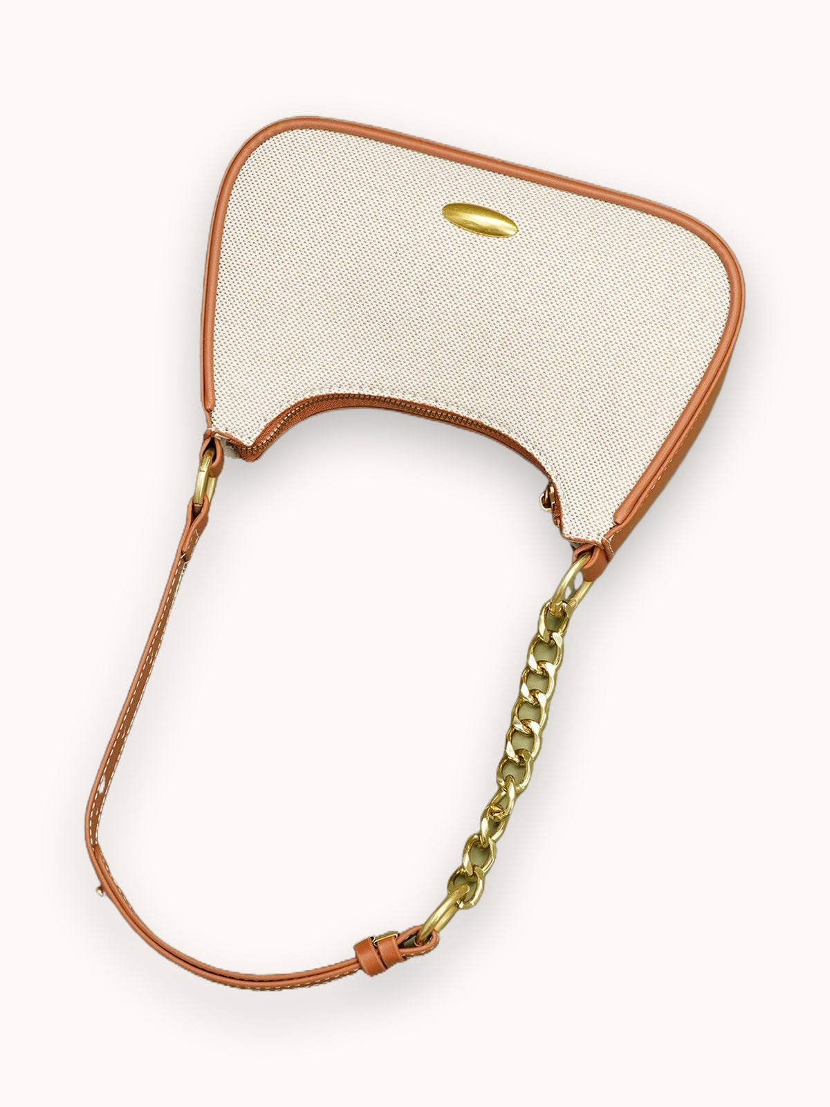 Sac bandoulière en toile Sable