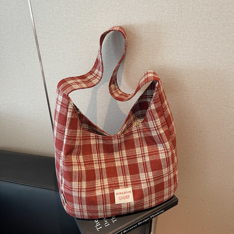 Thistle Canvas Shoulder Bag