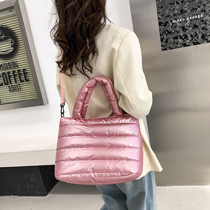 Caprice Vegan Leather Tote Bag