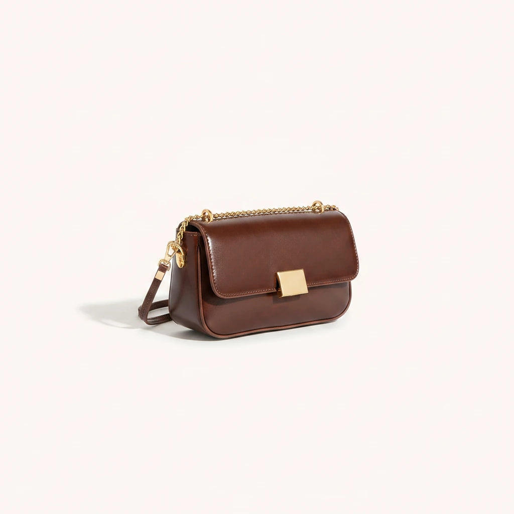 Praline Crossbody — Patent | Remove the bg with text of the products and replace the bg with image reference i give and keep the showdow of the products