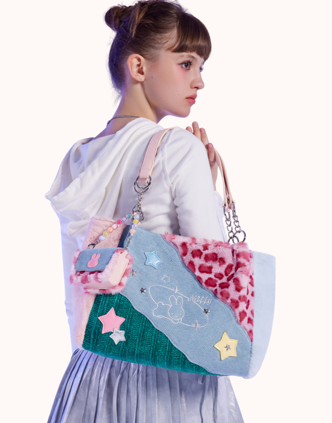 Jigsaw Denim Shoulder Bag