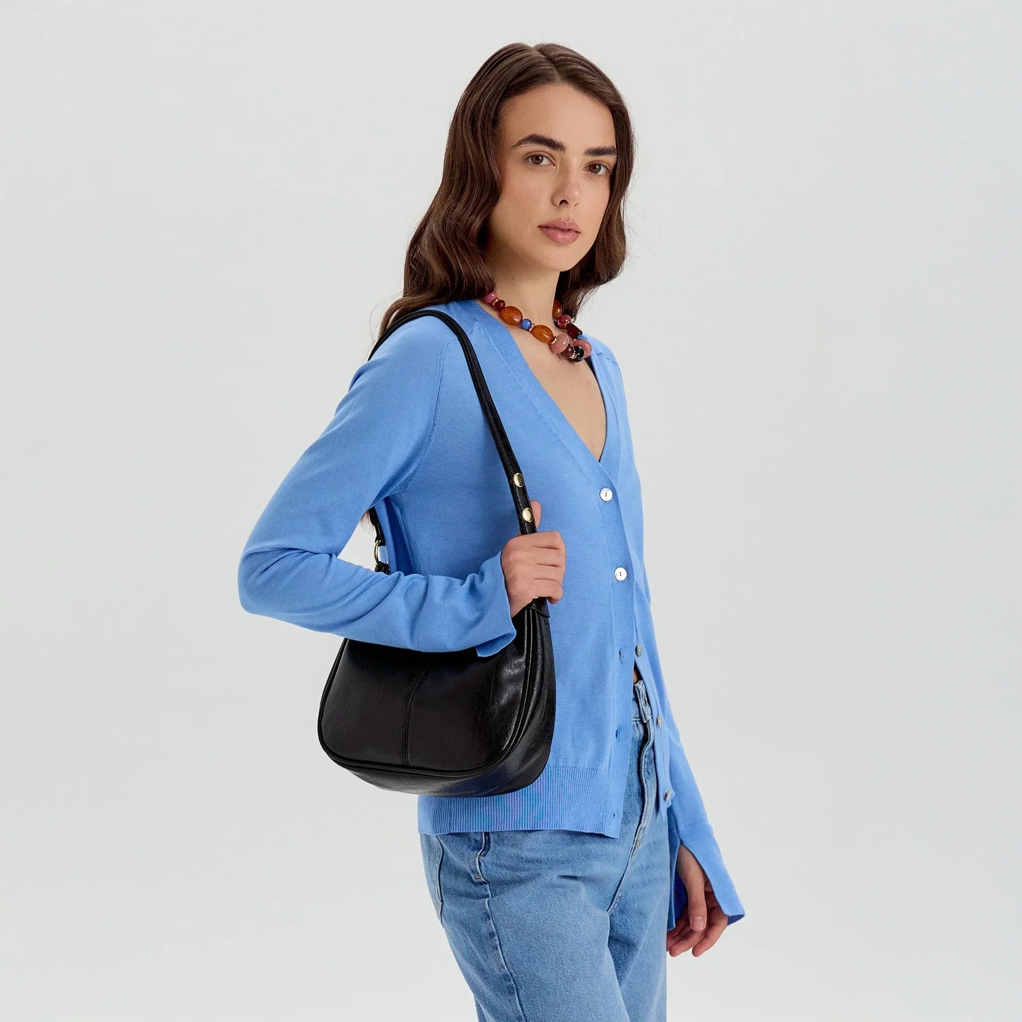 Baya Vegan Leather Crossbody Bag