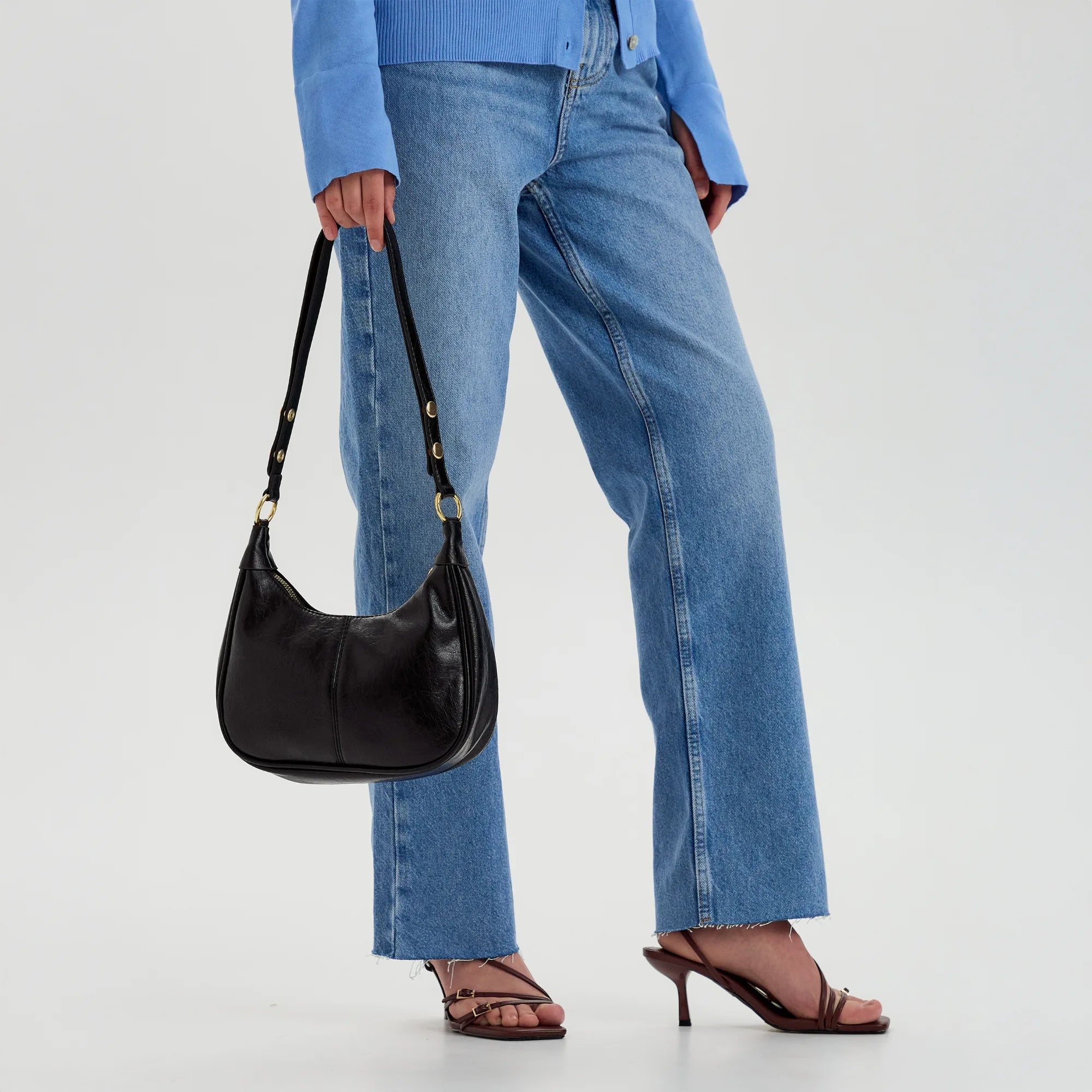 Baya Vegan Leather Crossbody Bag