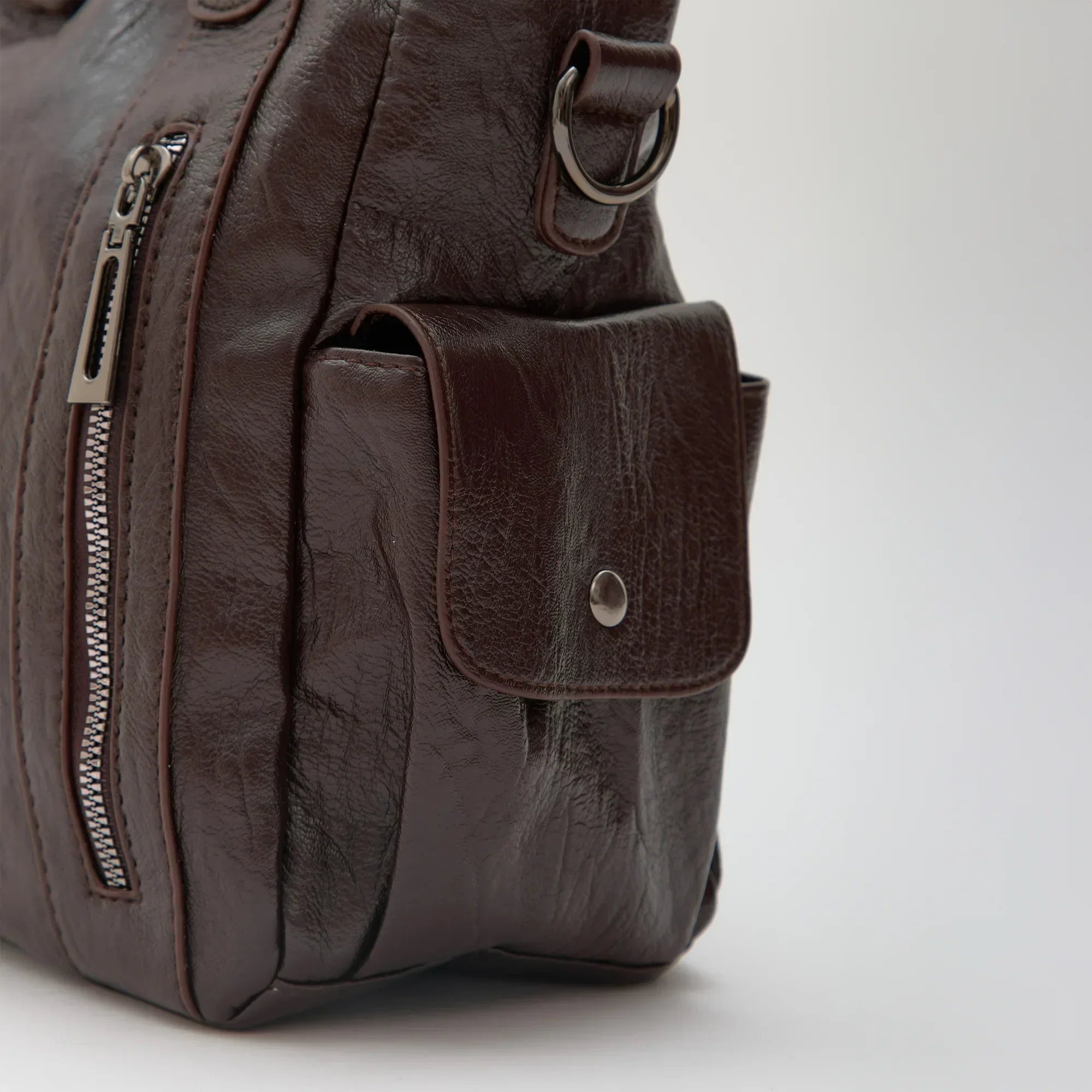 Launa Vegan Leather Crossbody Bag