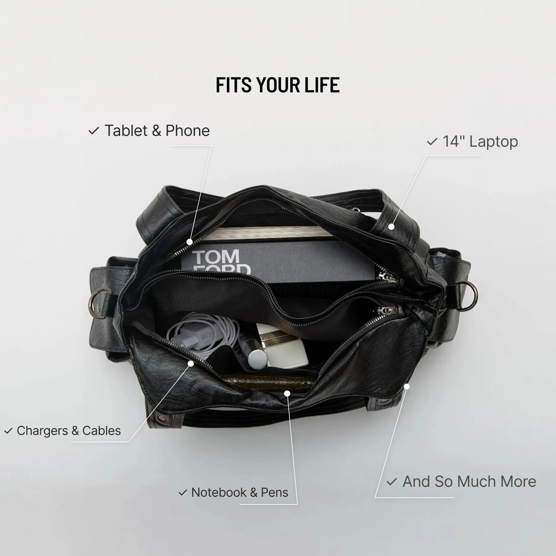 Launa Vegan Leather Crossbody Bag