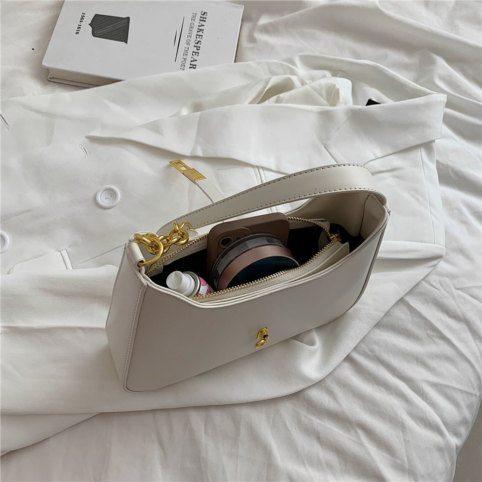 Allia Vegan Leather Shoulder Bag