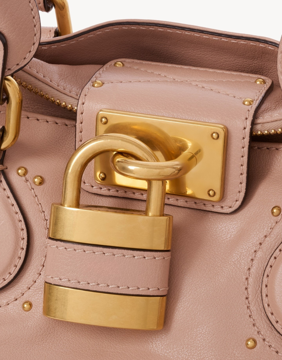 Sac Paddington en cuir grainé