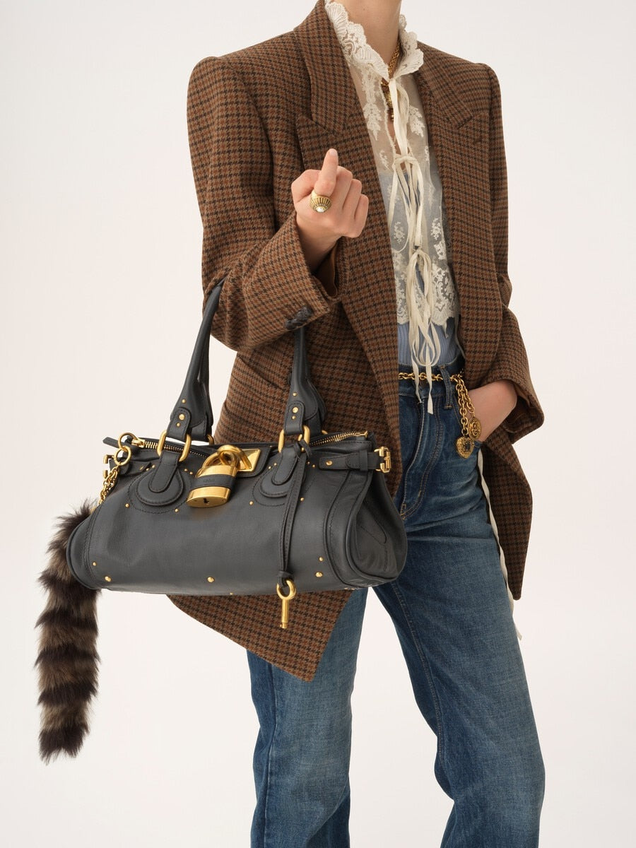 Sac Paddington en cuir grainé - 3