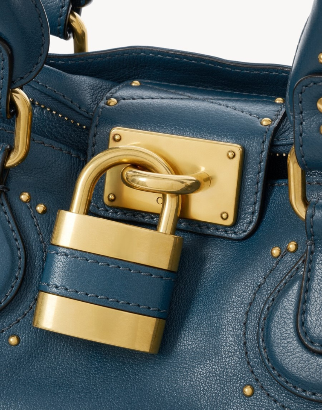 Sac Paddington en cuir grainé