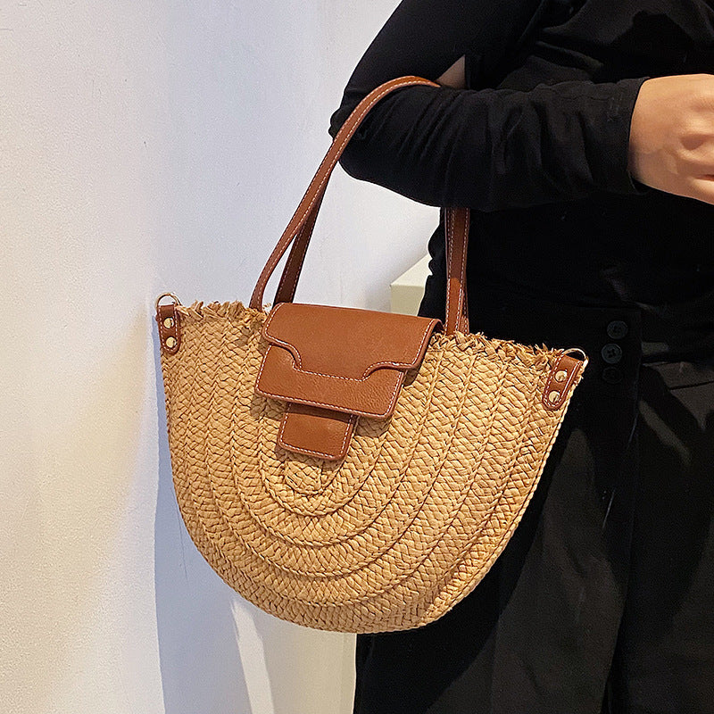 Sunny Vegan Leather Tote Bag