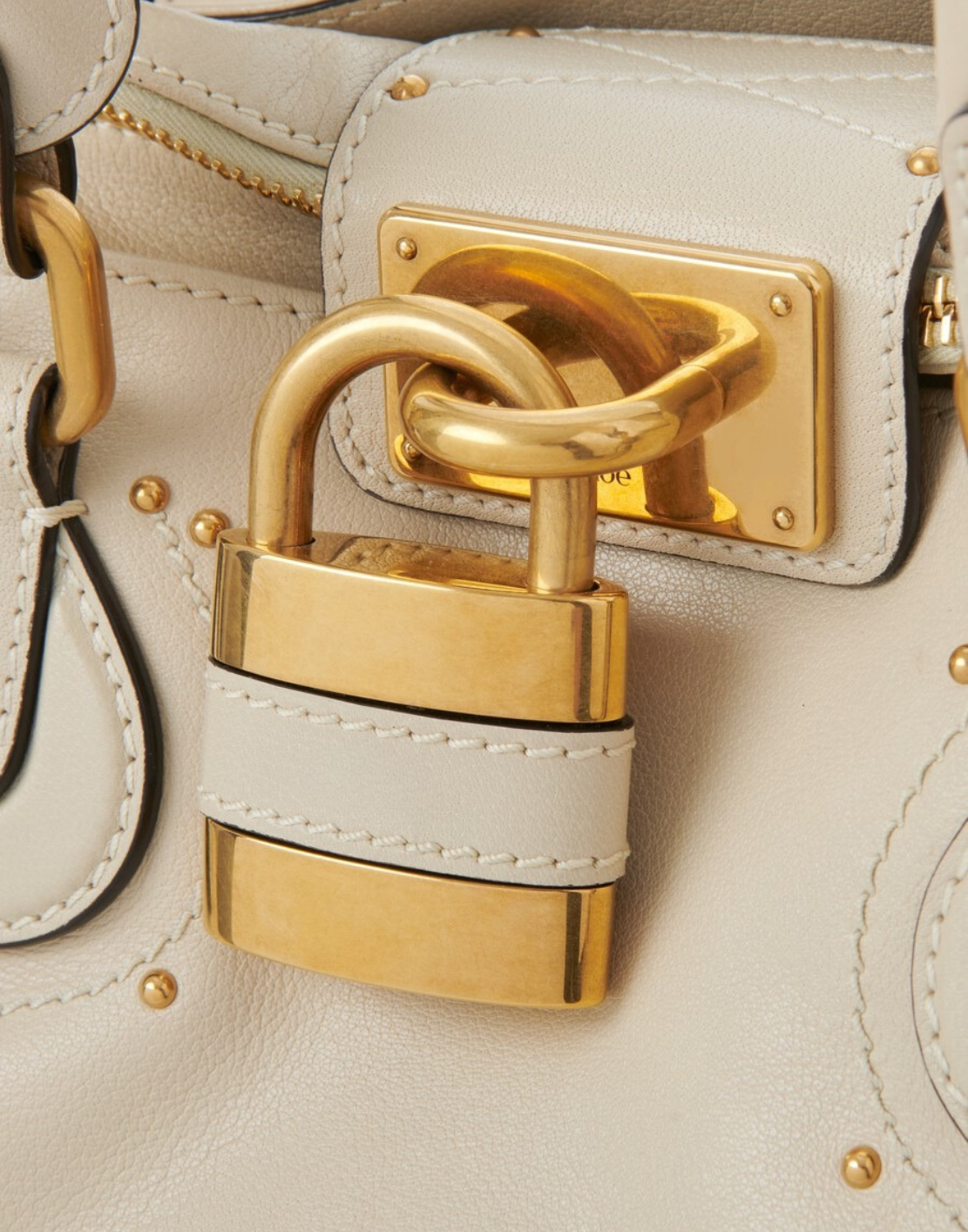 Sac Paddington en cuir grainé