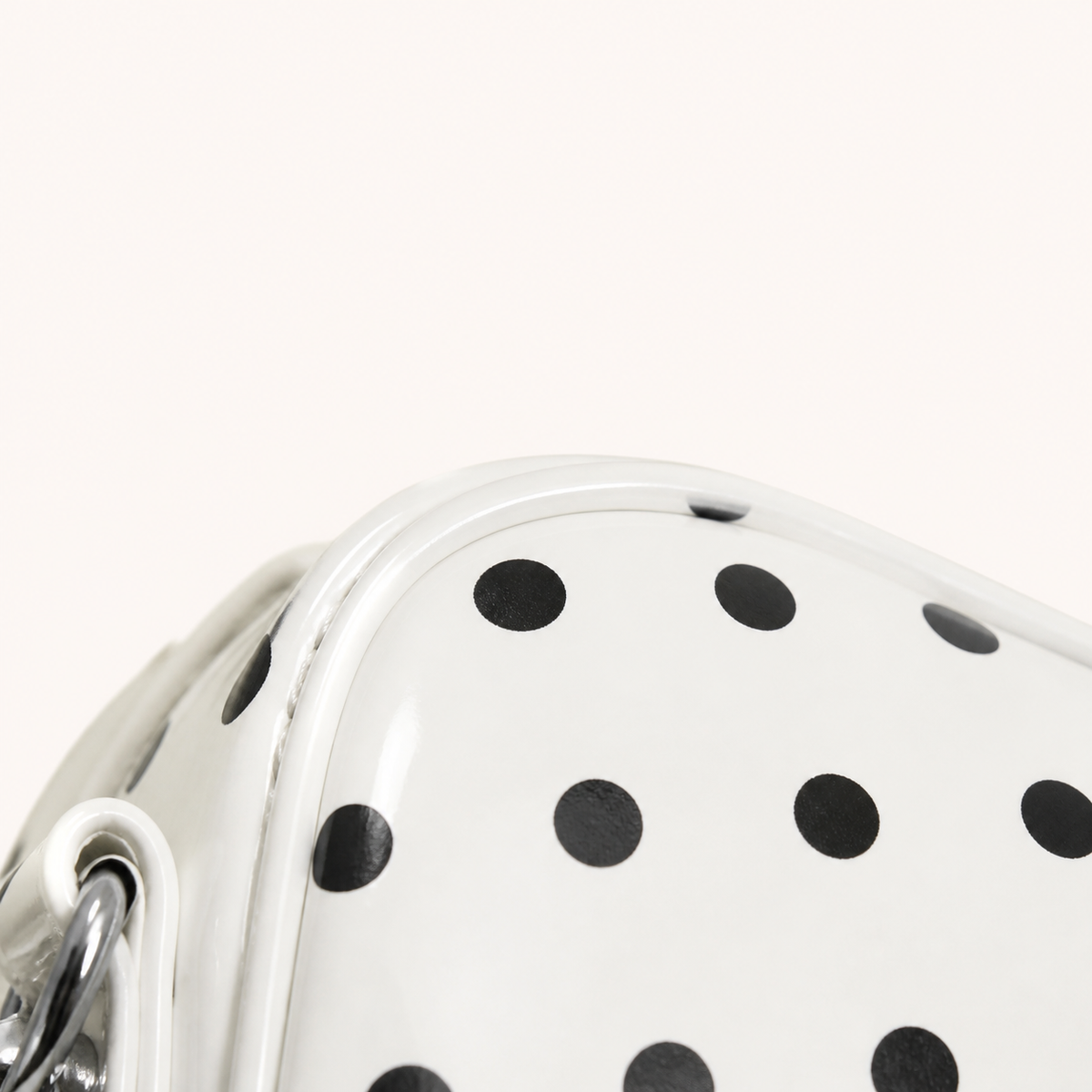 Spot Polka Dot Mini Bag — polka-dot material detail