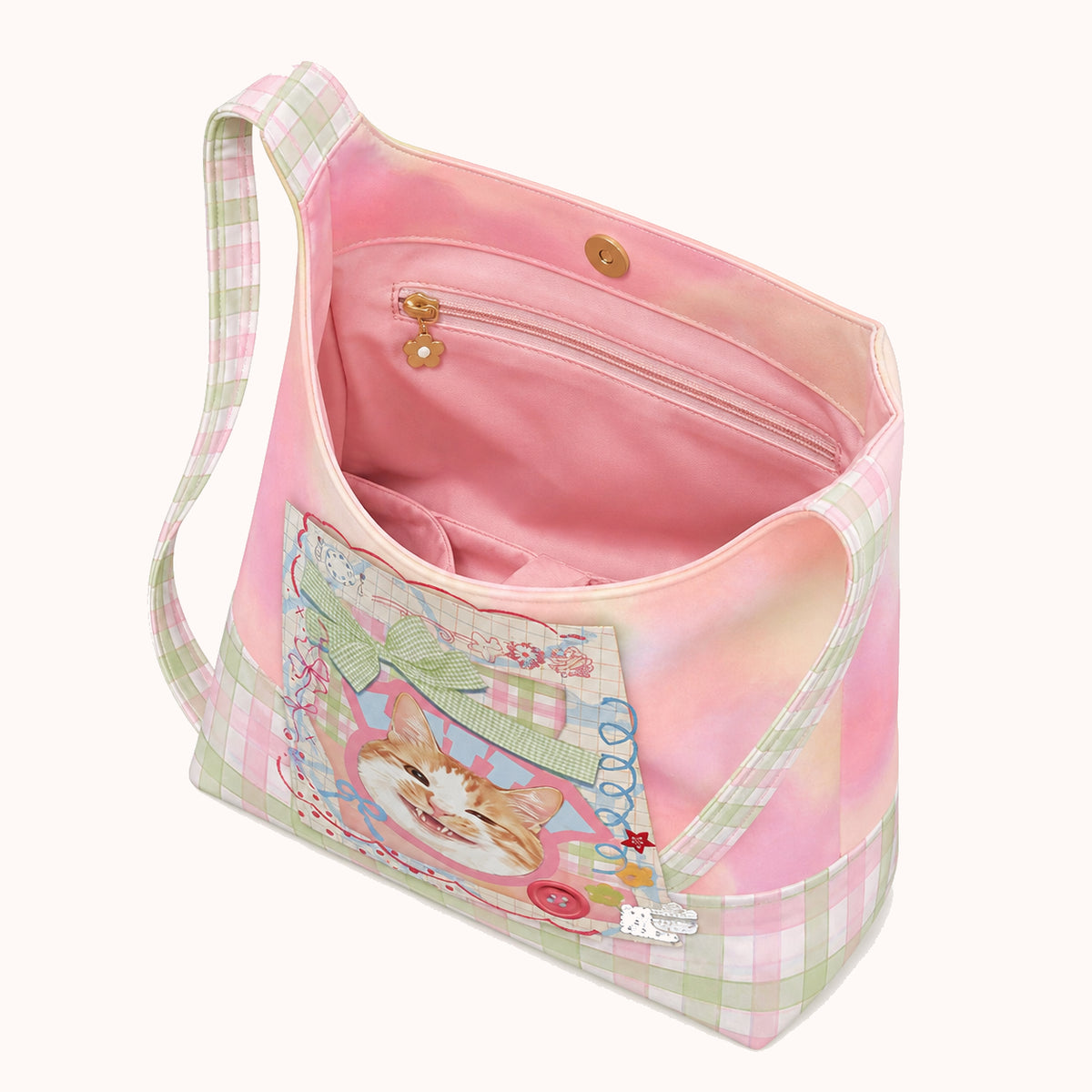 ARIPPULA FEF9F6 | polaroid-cat-canvas-shoulder-bag | interior | 024__polaroid-cat-canvas-shoulder-bag__interior.webp